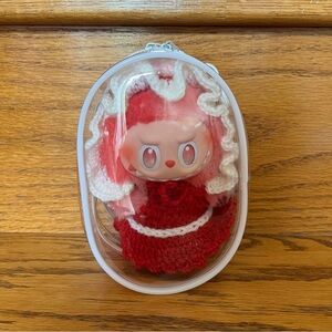 NEW Labubu Transparent Clear PVC Cover Case Zippered Pouch